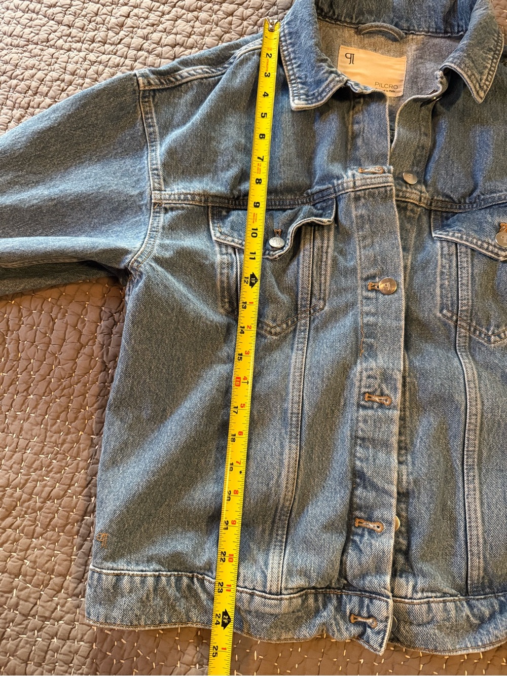 Anthropologie Pilcro Boyfriend Denim Jacket - Picture 10 of 13